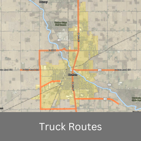 Truck Route Map