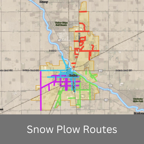 Snow Plow Route Map preview
