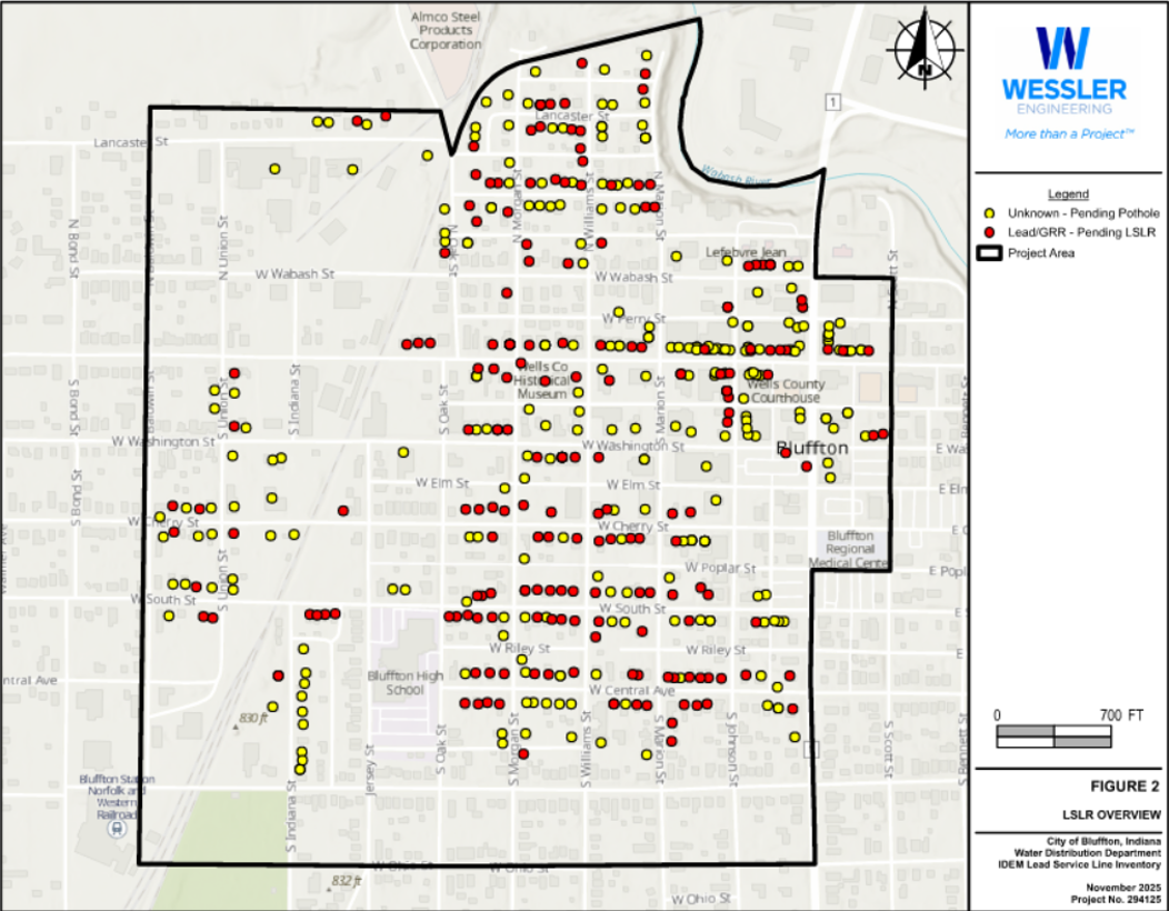 Lead Service Line Replacement Area 1